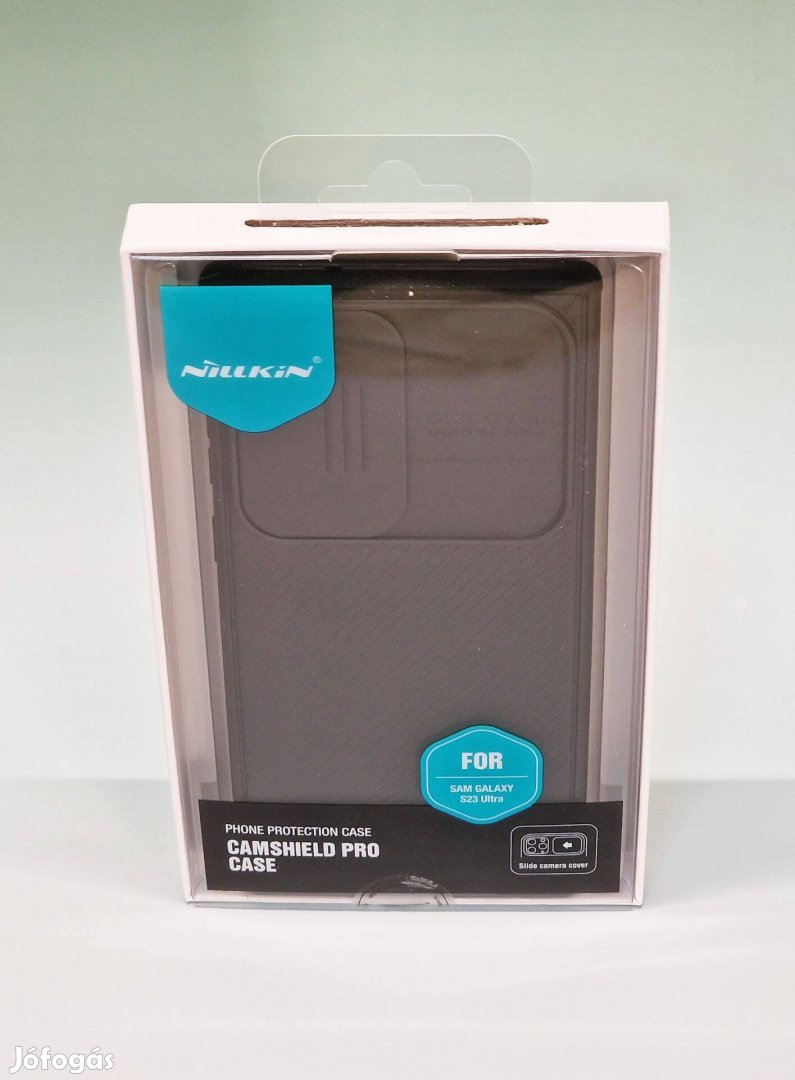 Samsung Galaxy S23 Ultra Nillkin kameravédős ütésálló tok