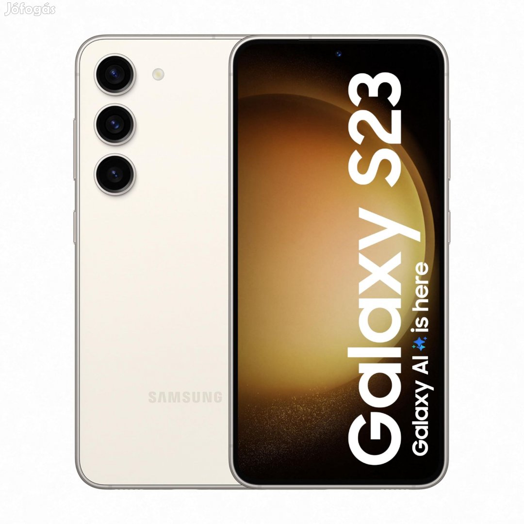 Samsung Galaxy S23 (128GB)  - Szín: Bézs