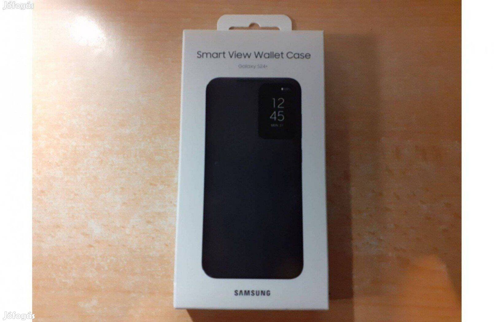 Samsung Galaxy S24+ Smart View Wallet Case Okos Tok Új !