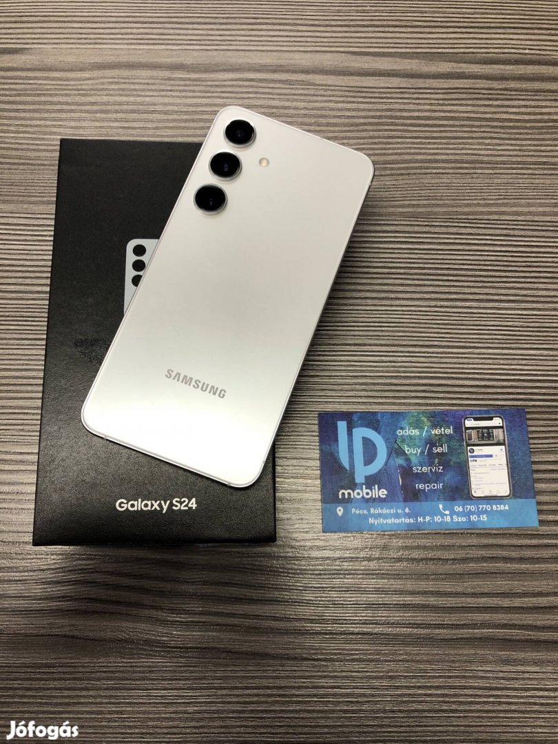 Samsung Galaxy S24, Újszerű, Dual, 128GB, Független, Garancia