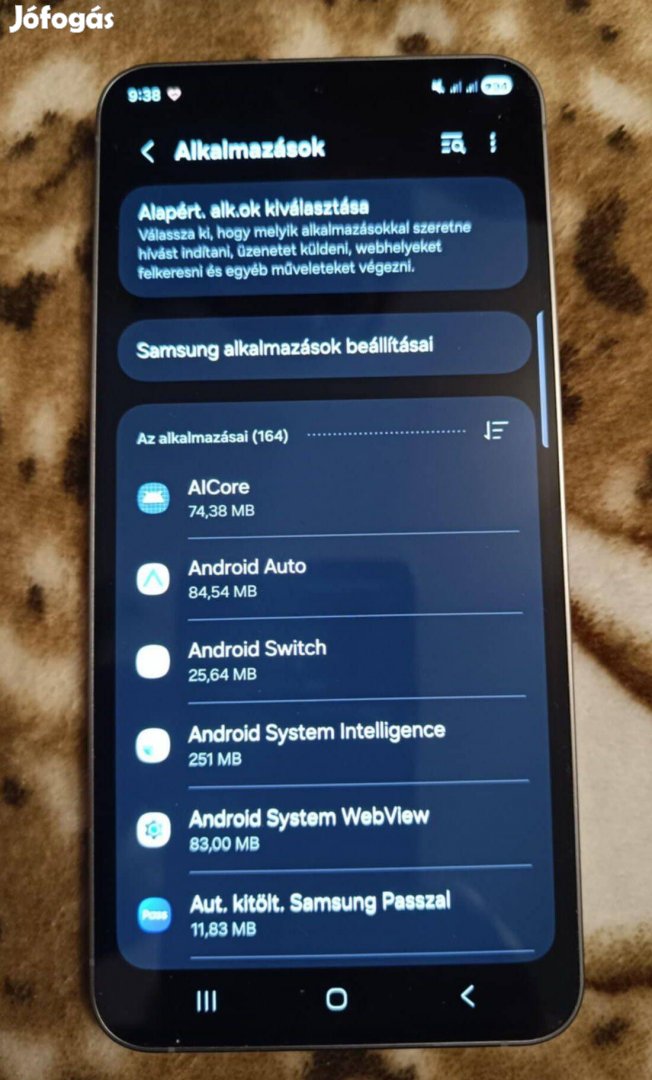 Samsung Galaxy S25 Fe telefon