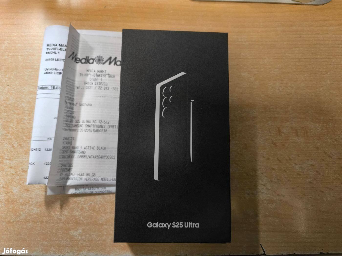 Samsung Galaxy S25 Ultra 5G 12/512GB Dual Új Media Markt Garancia !