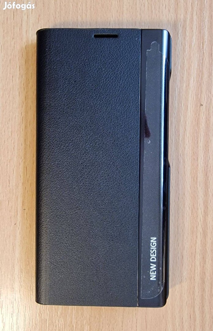 Samsung Galaxy S25 Ultra Flip ütésálló fekete Adsorption tok
