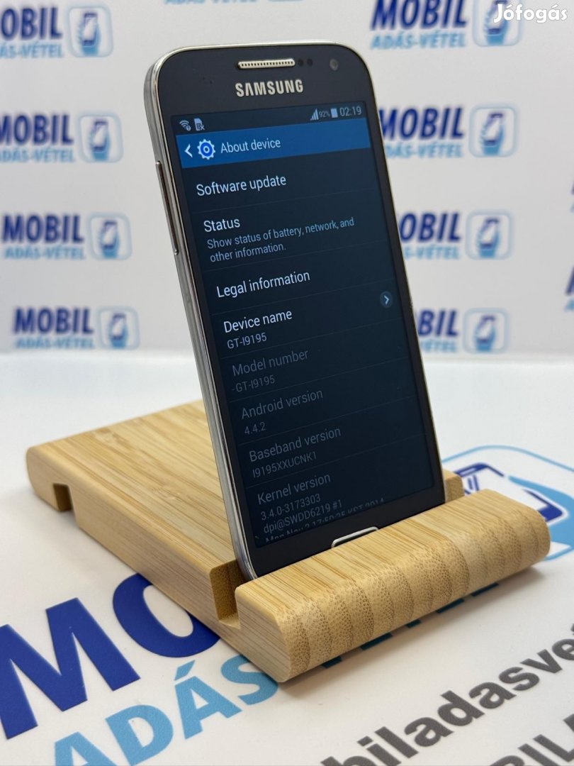 Samsung Galaxy S4 mini Kártyafüggetlen, 12 hó garancia