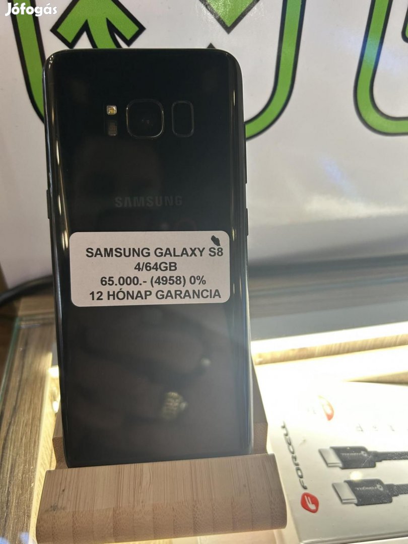 Samsung Galaxy S8 Dual Sim, 12 hó garancia