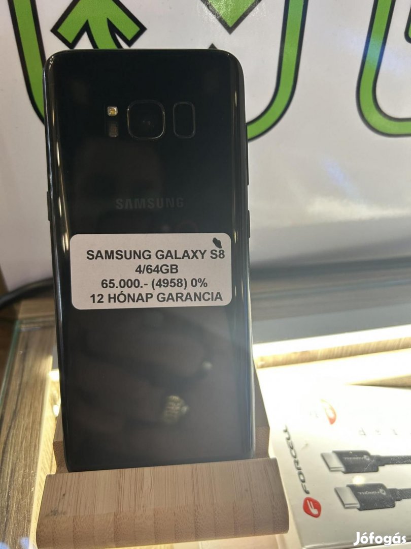 Samsung Galaxy S8 Dual Sim, 12 hó garancia