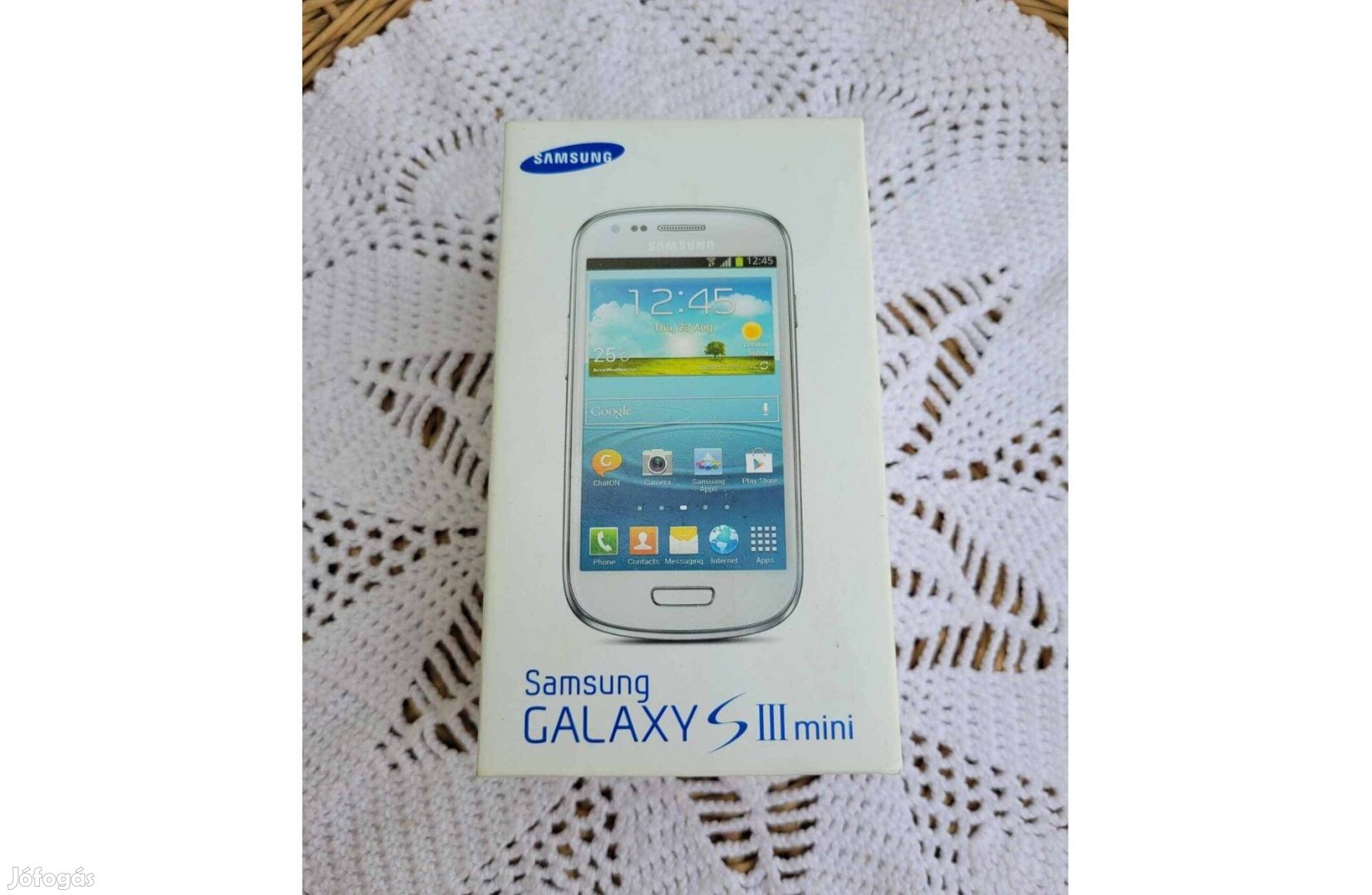 Samsung Galaxy Siii.mini mobiltelefon doboza