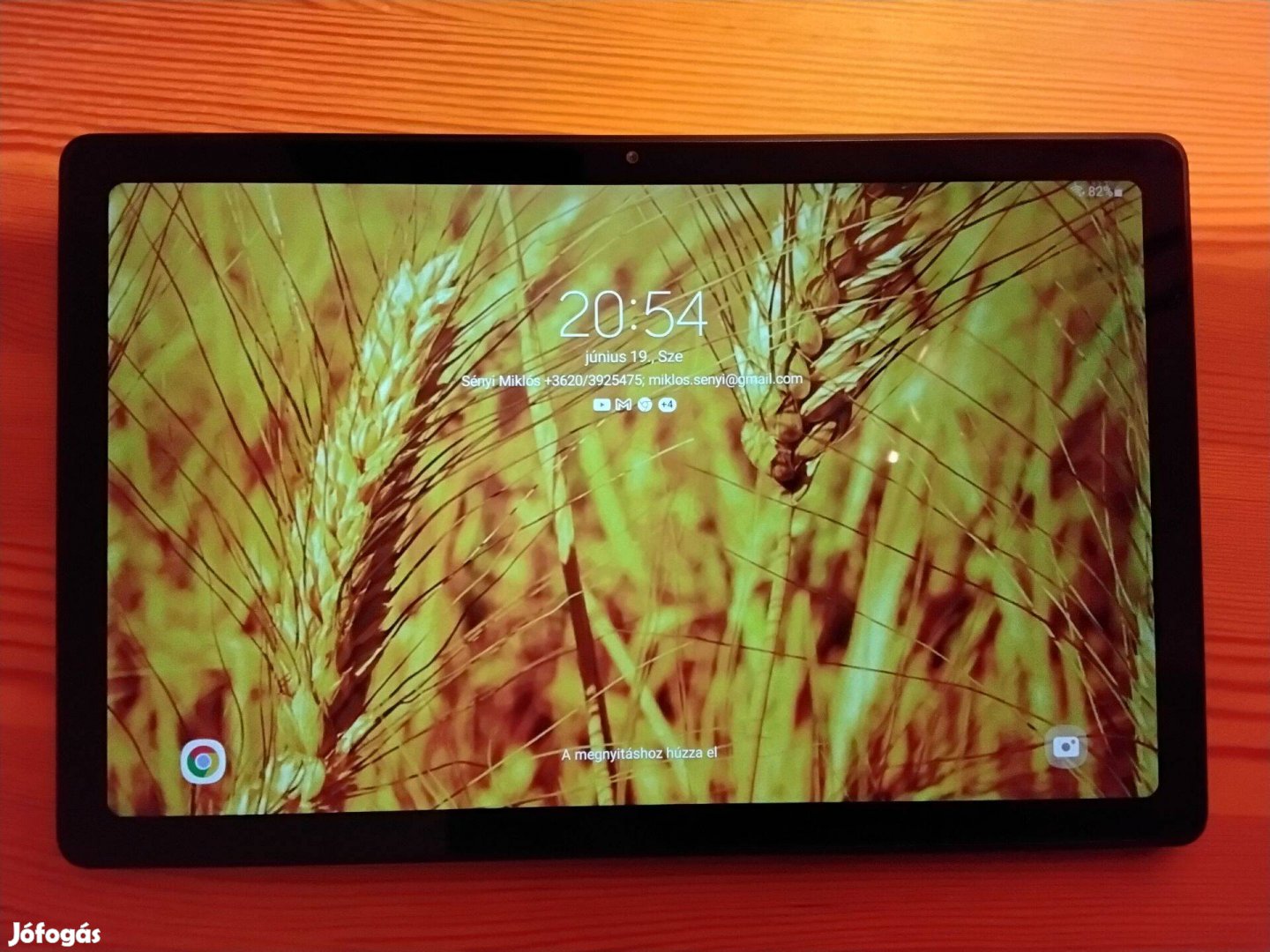Samsung Galaxy Tab A7 (SM-T503) karcmetes 1 éves eladó