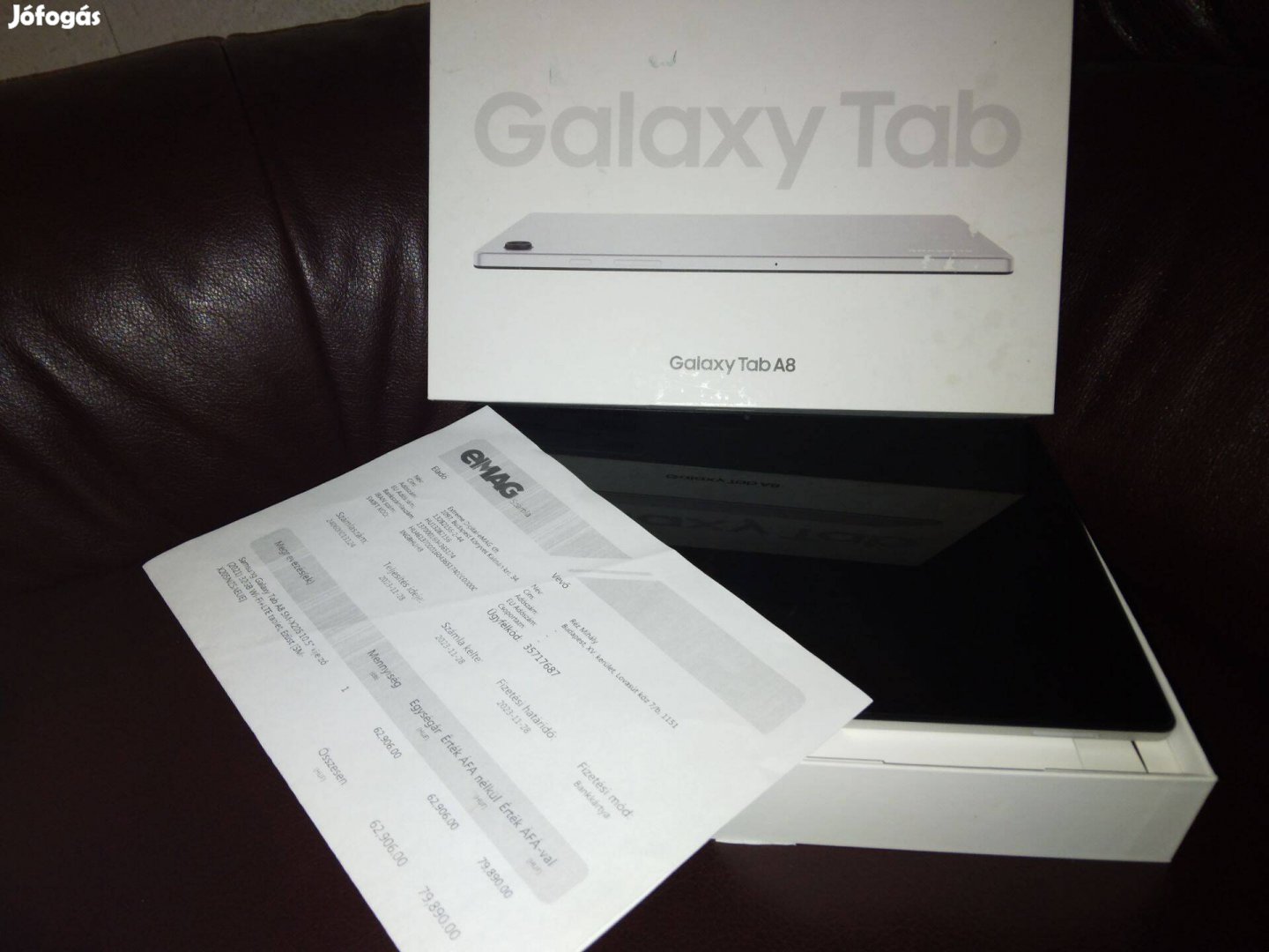 Samsung Galaxy Tab A8 tablet, 2 éve vásárolt