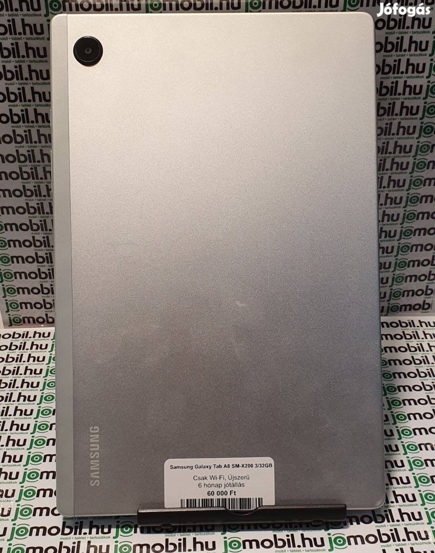 Samsung Galaxy Tab A 32GB Wifi ezüst színben jótállással