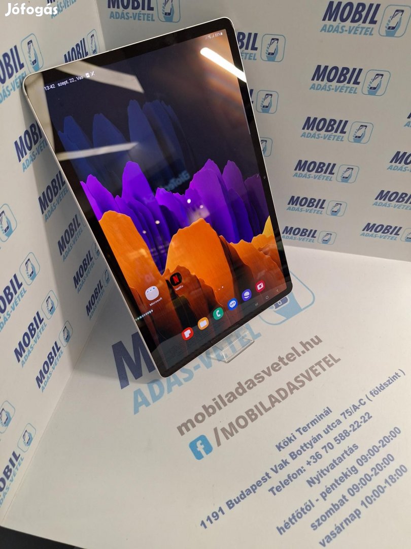 Samsung Galaxy Tab S7+ Kártyafüggetlen 128 GB, 12 hó garancia