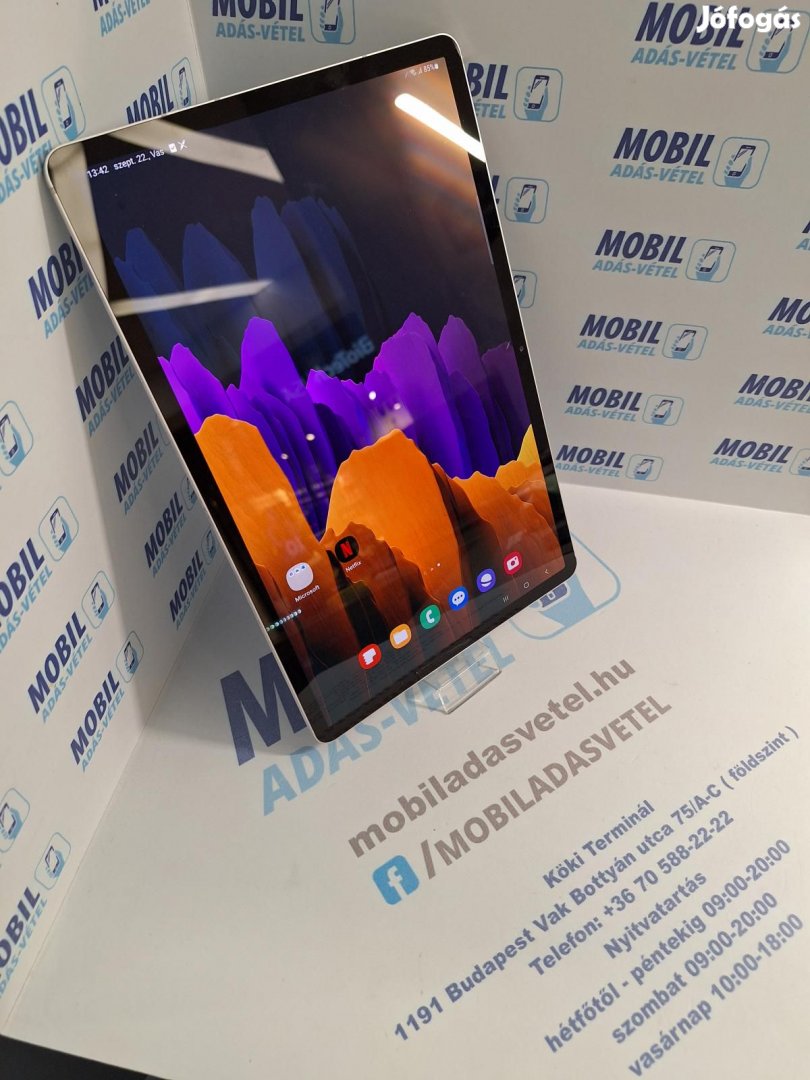 Samsung Galaxy Tab S7+ Kártyafüggetlen 128 GB, 12 hó garancia