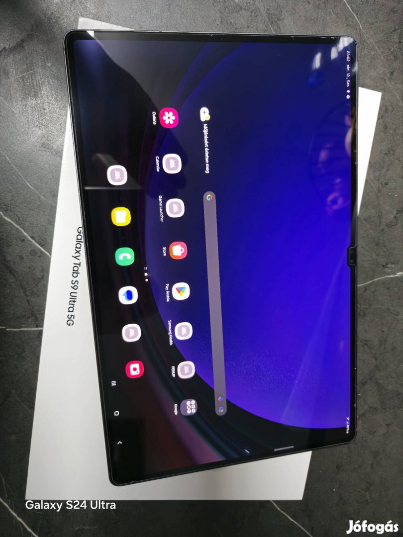 Samsung Galaxy Tab S9 Ultra 5G 12/256GB, újszerű 2 év garancia