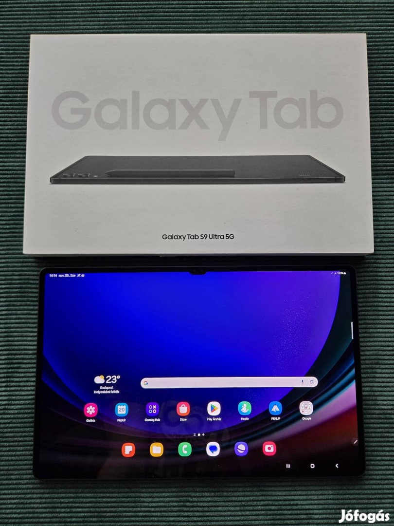 Samsung Galaxy Tab S9 Ultra 5G X916 makulátlan újszerű