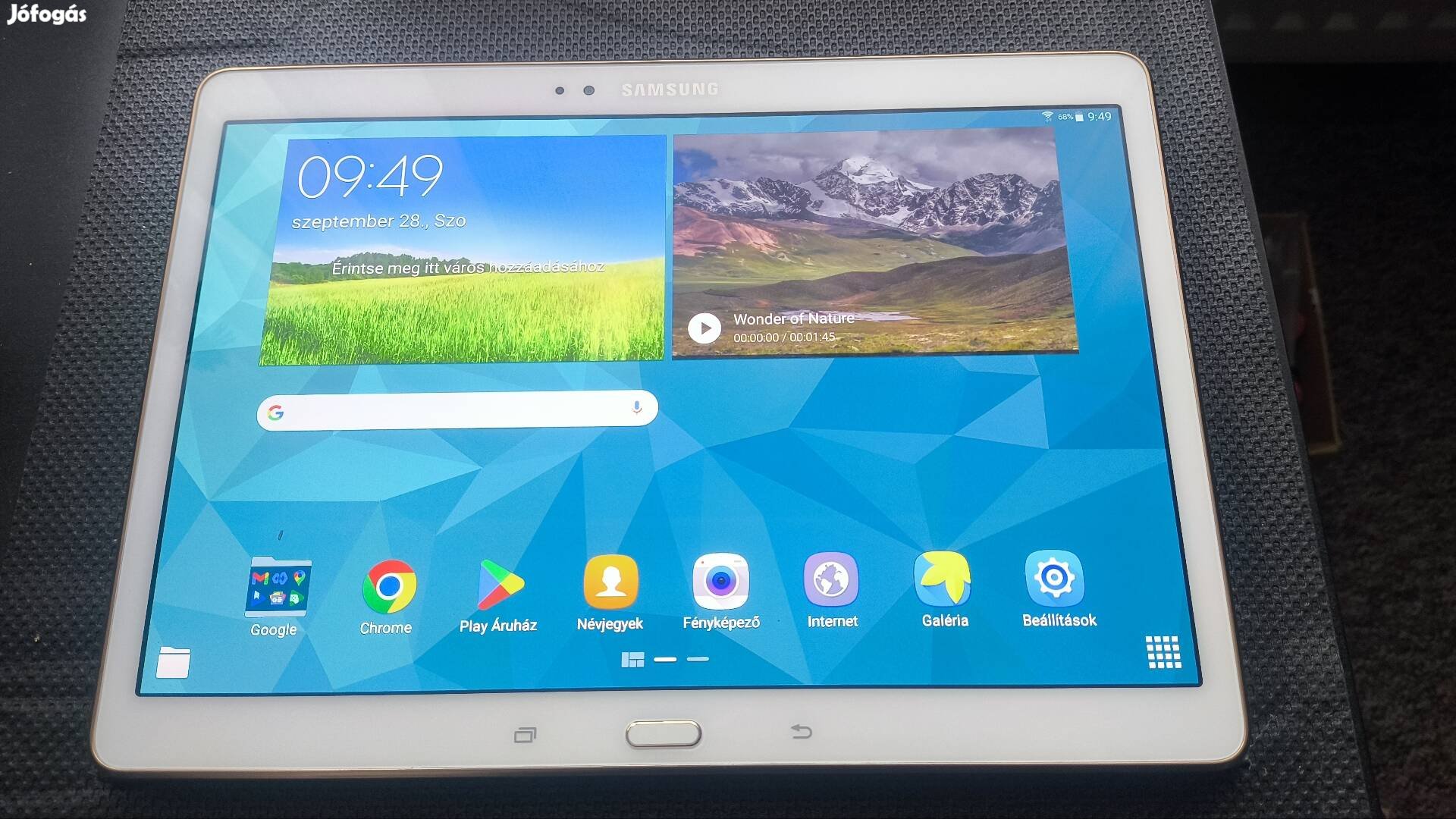 Samsung Galaxy Tabs T-800 tablet