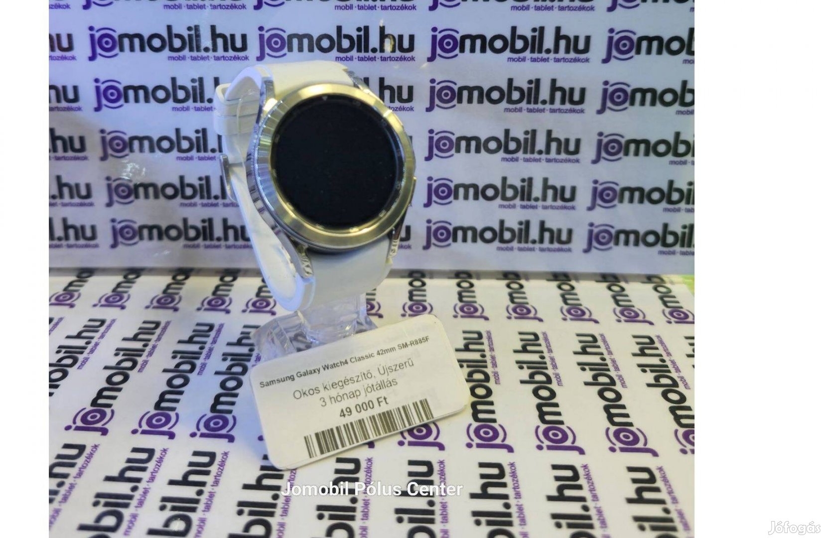 Samsung Galaxy Watch4 Classic 40mm Ezüst okosóra Jótállással