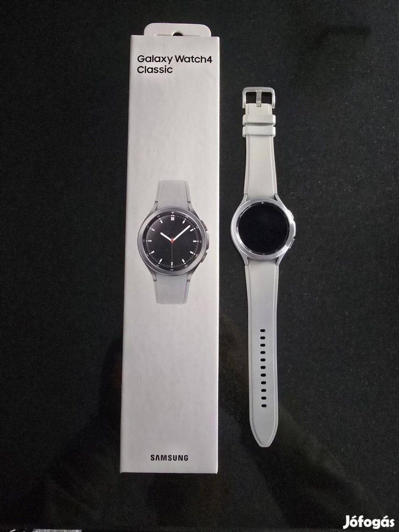 Samsung Galaxy Watch4 Classic Okosóra szürke újszerű állapotban eladó!