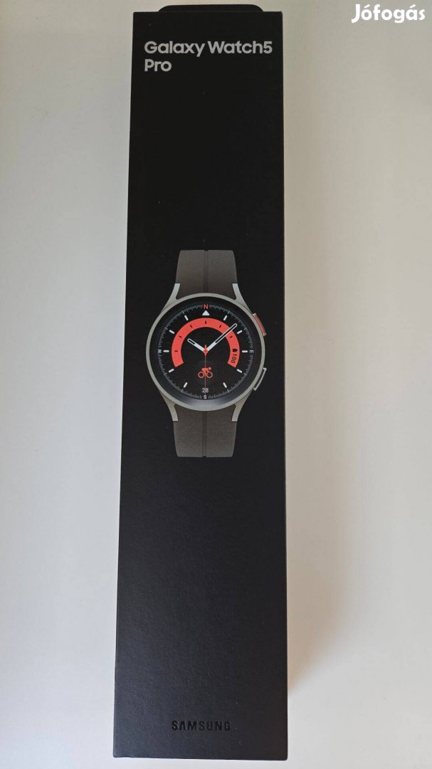 Samsung Galaxy Watch5 Pro okosóra, 45mm, WiFi, titán