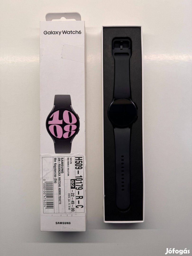 Samsung Galaxy Watch6 40 mm okosóra - teljesen új, nem használt