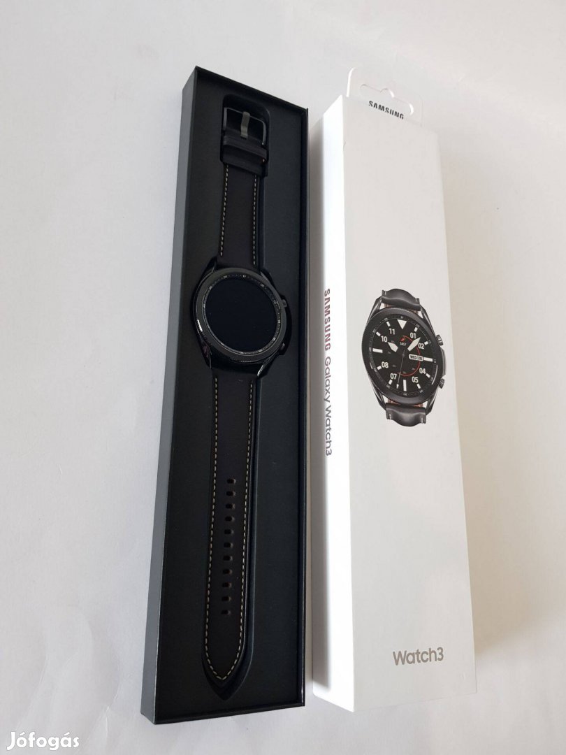 Samsung Galaxy Watch 3 R840 fekete szép állapotú okosóra eladó!