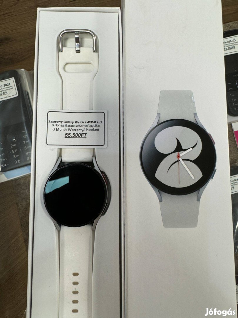 Samsung Galaxy Watch 4 40MM Lte 6Hó Garancia -10% Kedvezmény