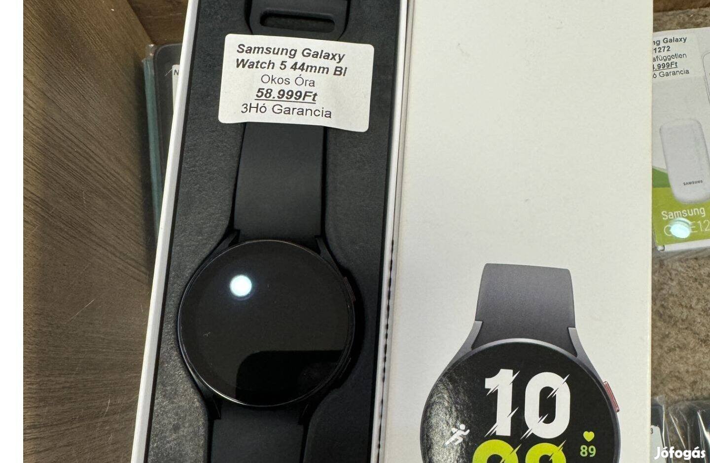 Samsung Galaxy Watch 5 44MM Bl Classic Okos Óra 3Hó Garancia