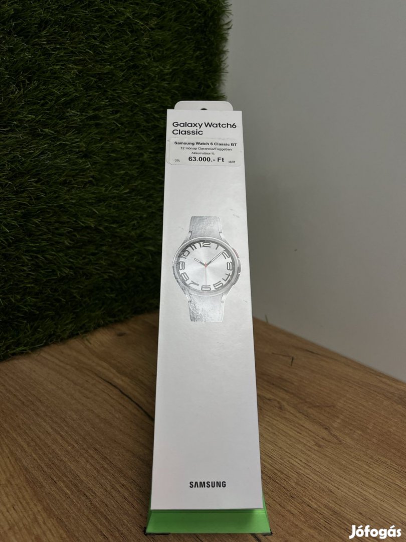 Samsung Galaxy Watch 6 Classic Kártyafüggetlen, 12 hó