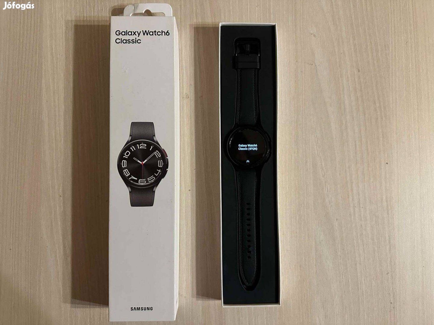 Samsung Galaxy Watch 6 Classic LTE 43mm R955 Black Garanciával!