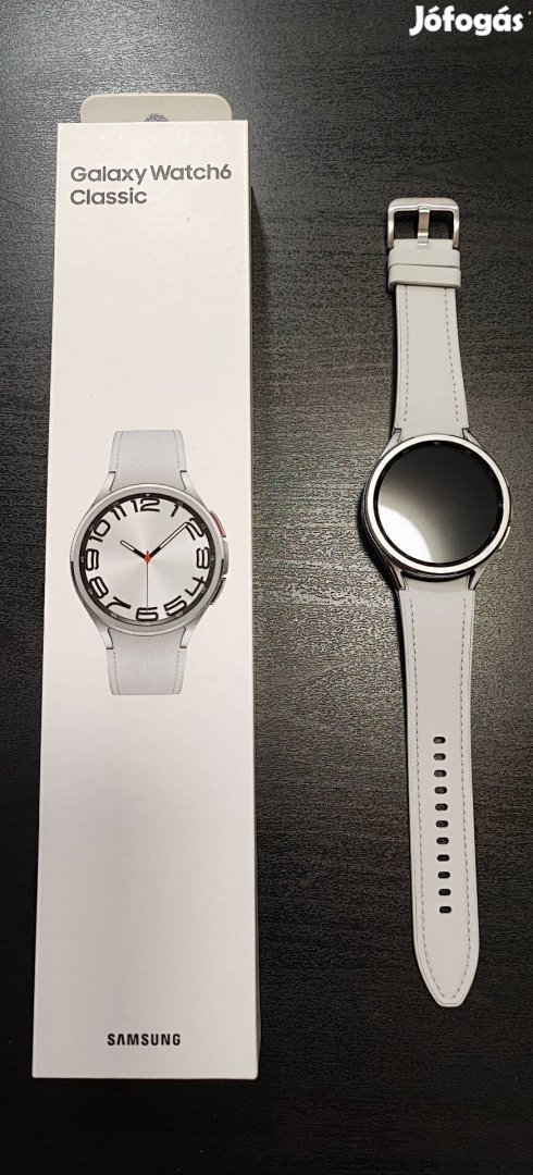 Samsung Galaxy Watch 6 Classic (47 mm, BT), silver (SM-R960Nzsa).