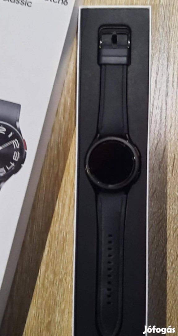 Samsung Galaxy Watch 6 Classic okosóra (43mm, E-sim), fekete