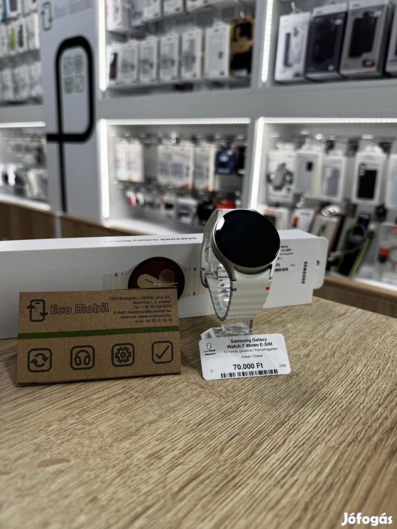 Samsung Galaxy Watch 7 Kártyafüggetlen, 12 hó garancia