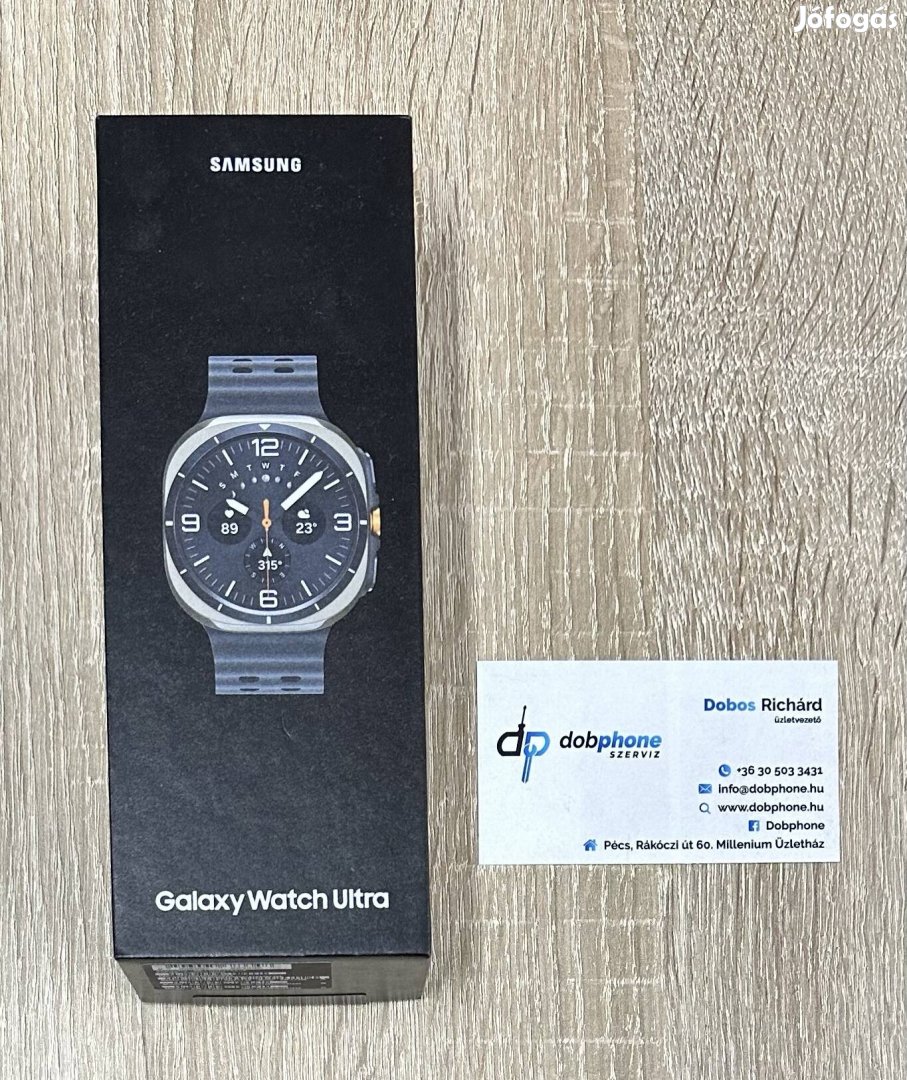 Samsung Galaxy Watch Ultra, 47mm, LTE Garanciális