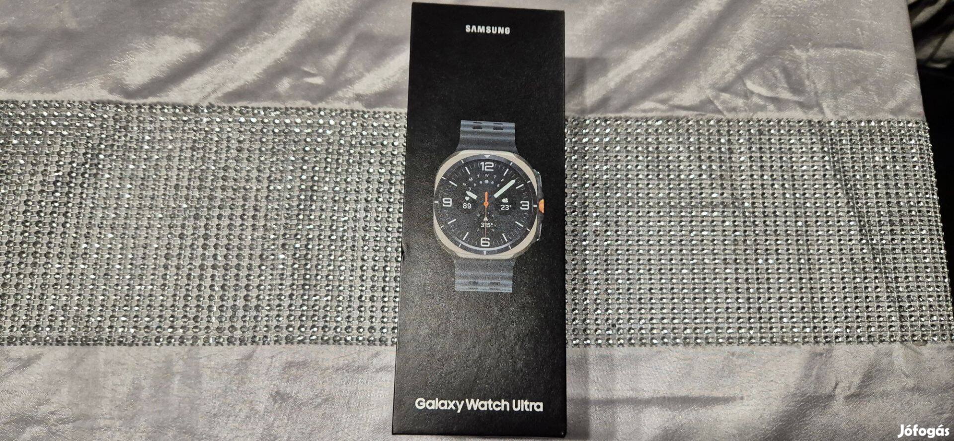 Samsung Galaxy Watch Ultra esim 47mm Okosóra Új 3 év Garis !