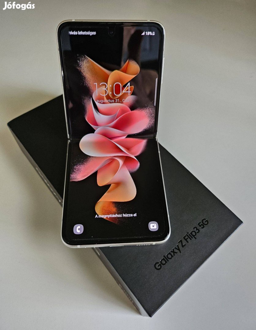Samsung Galaxy Z Flip3 5G, Krém, 256 GB