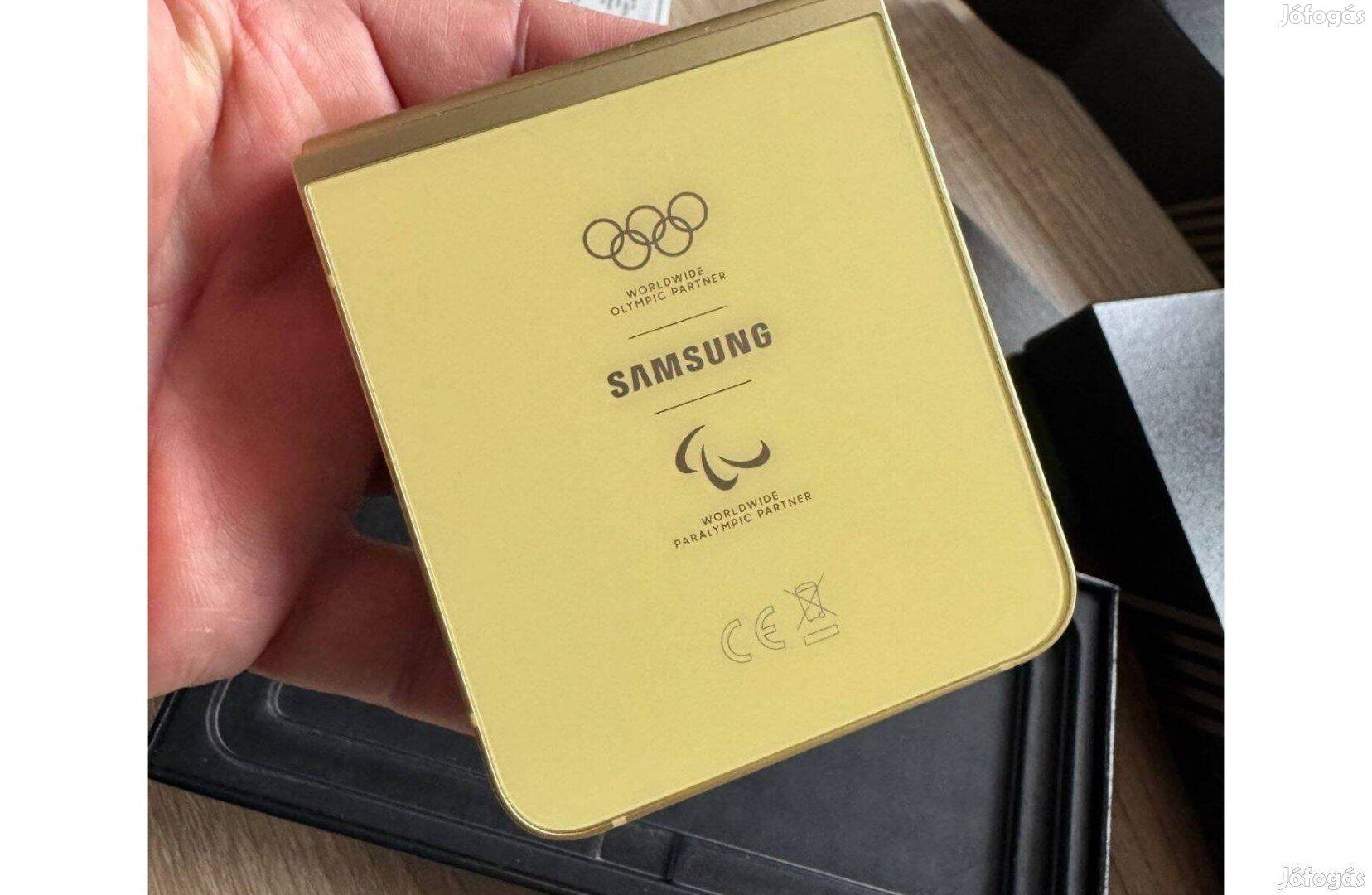 Samsung Galaxy Z Flip6 512GB Gold - Olympic Edition Paris - Csere is