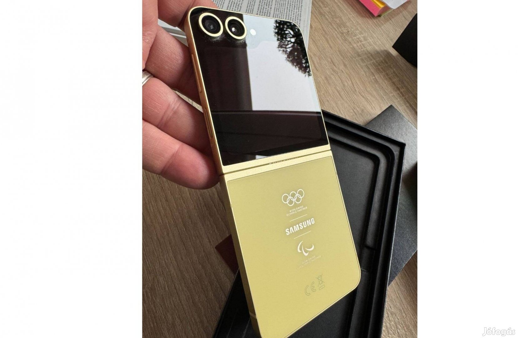 Samsung Galaxy Z Flip6 512GB Gold - Paris Olympic Edition - Csere is