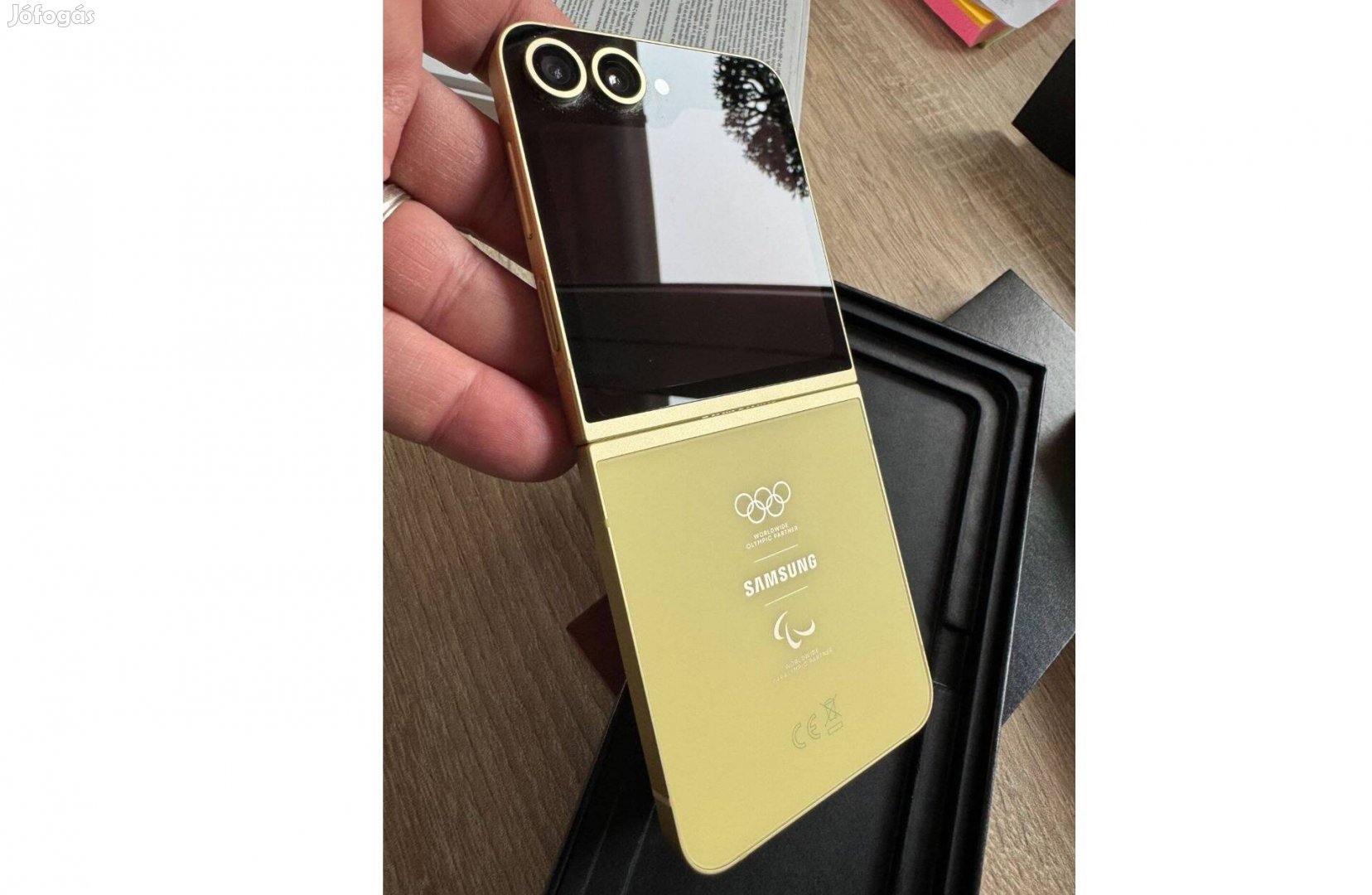 Samsung Galaxy Z Flip6 512GB Gold - Paris Olympic Edition - Csere is