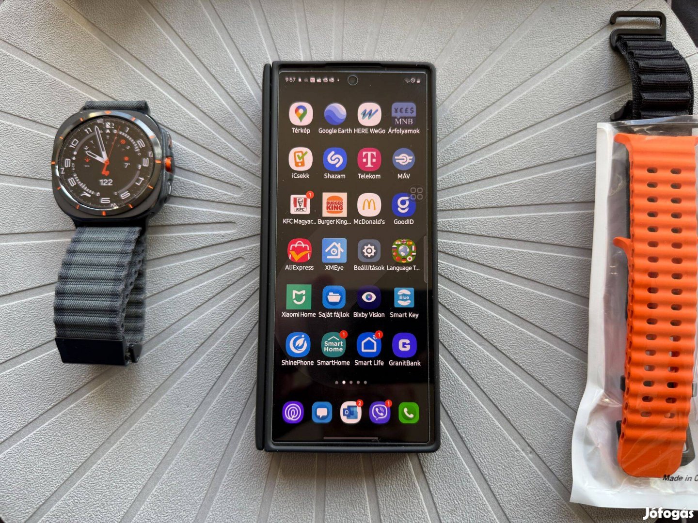 Samsung Galaxy Z Fold6 DS 5G 256GB 12GB + Samsung Watch Ultra