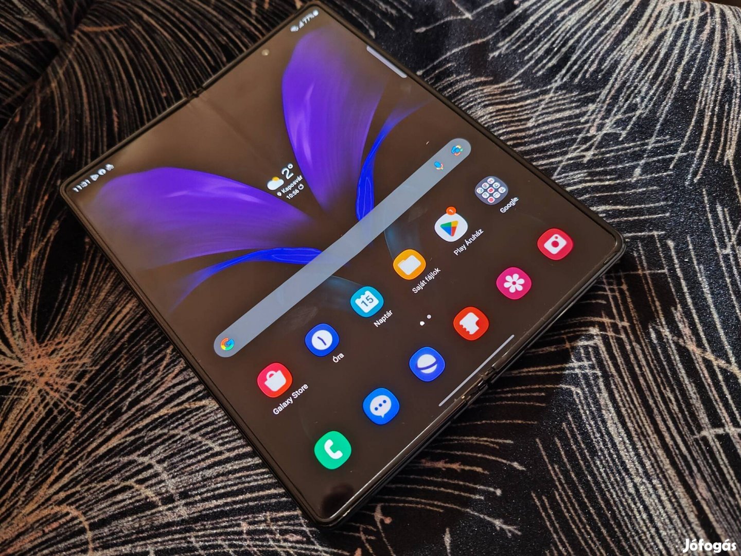 Samsung Galaxy Z Fold 2 12/256 fekete 