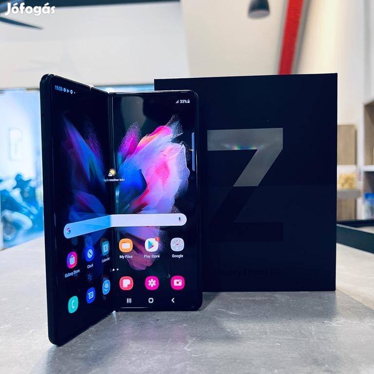 Samsung Galaxy Z Fold 3 5G 256GB. Független. Új. Garis. Csere is 