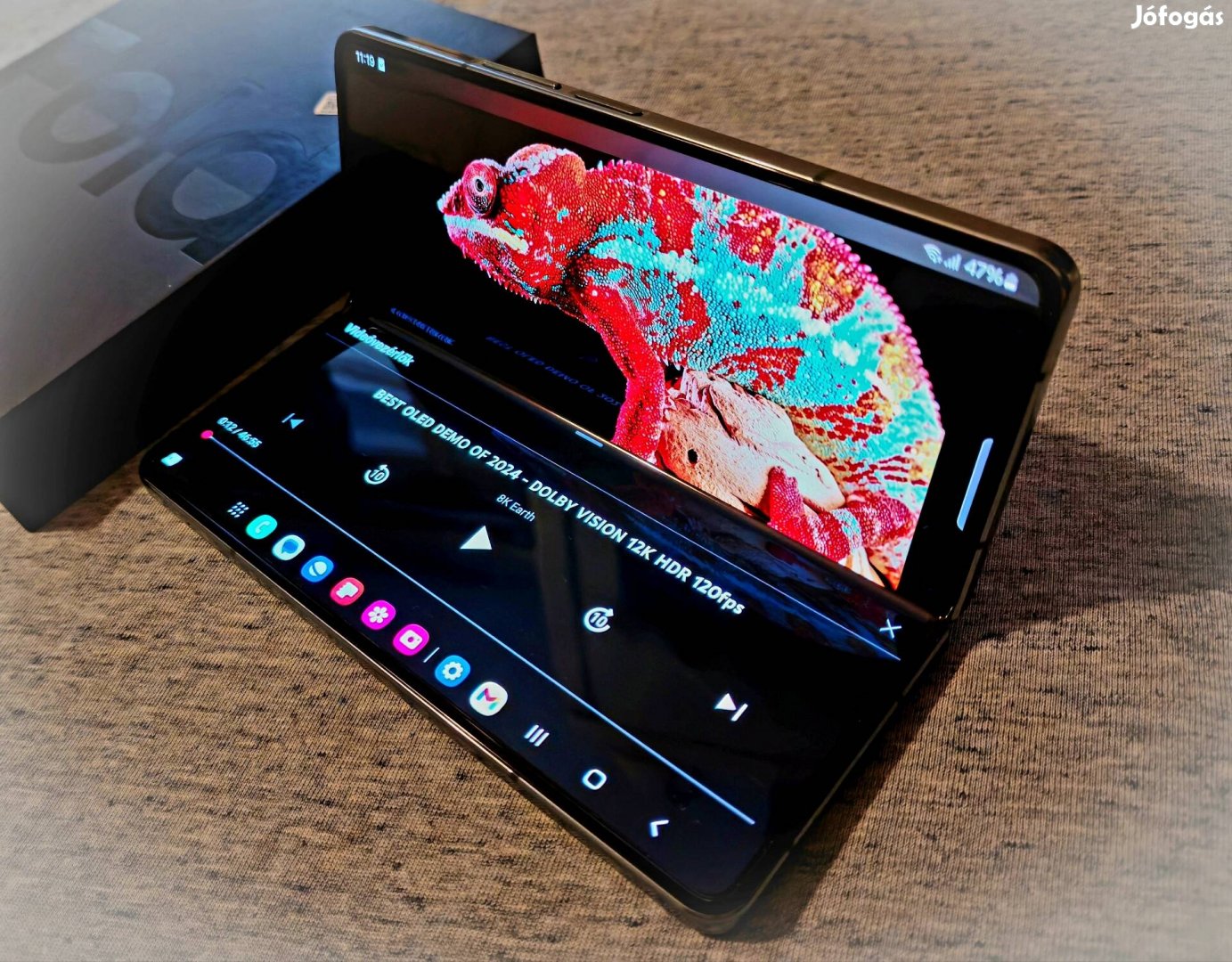 Samsung Galaxy Z Fold 4 5G 12/256GB Nagyon szép!! Gyári független!