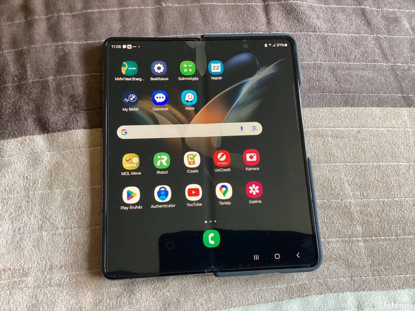 Samsung Galaxy Z Fold 4 kiváló állapotban eladó