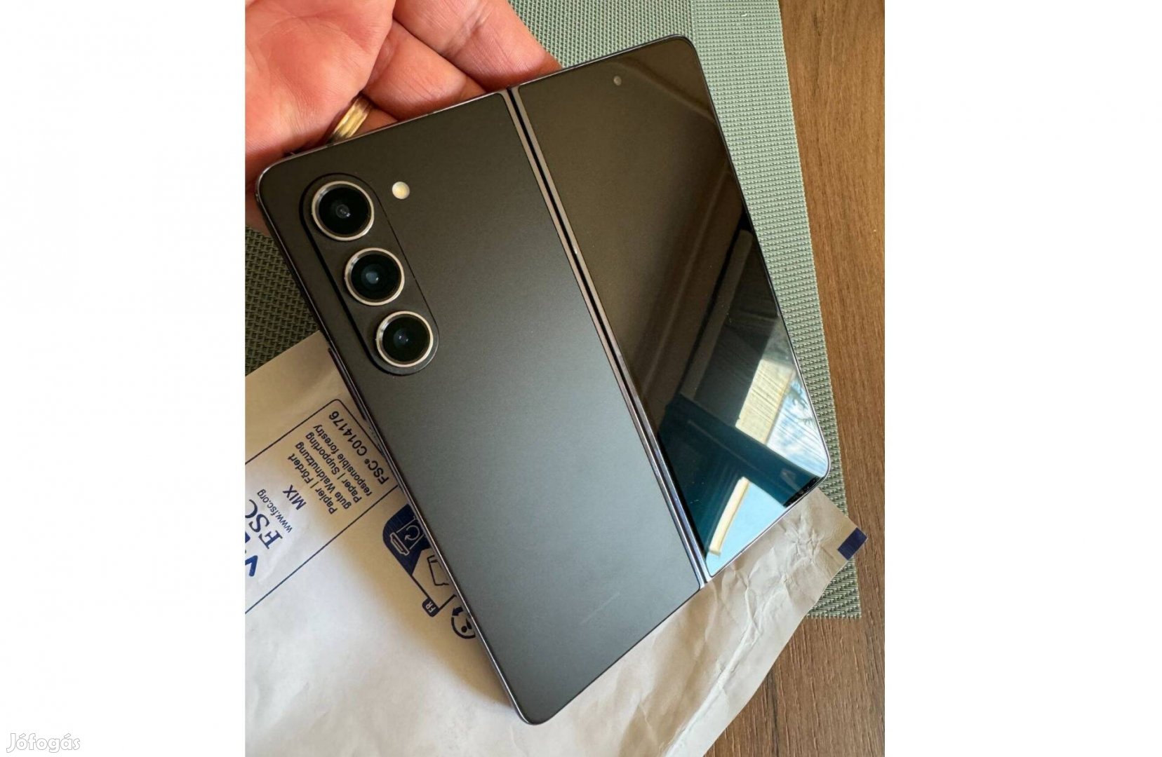 Samsung Galaxy Z Fold 5 256G - fekete, független - Csere is lehetséges