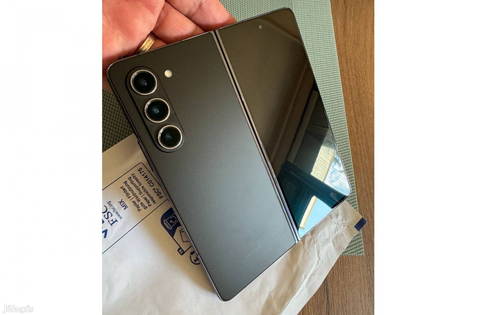 Samsung Galaxy Z Fold 5 256G - fekete, független - Csere is lehetséges