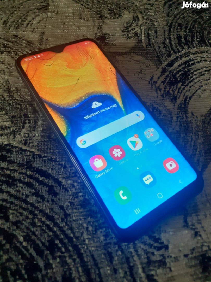 Samsung Galaxy a20e repedt kijelzővel