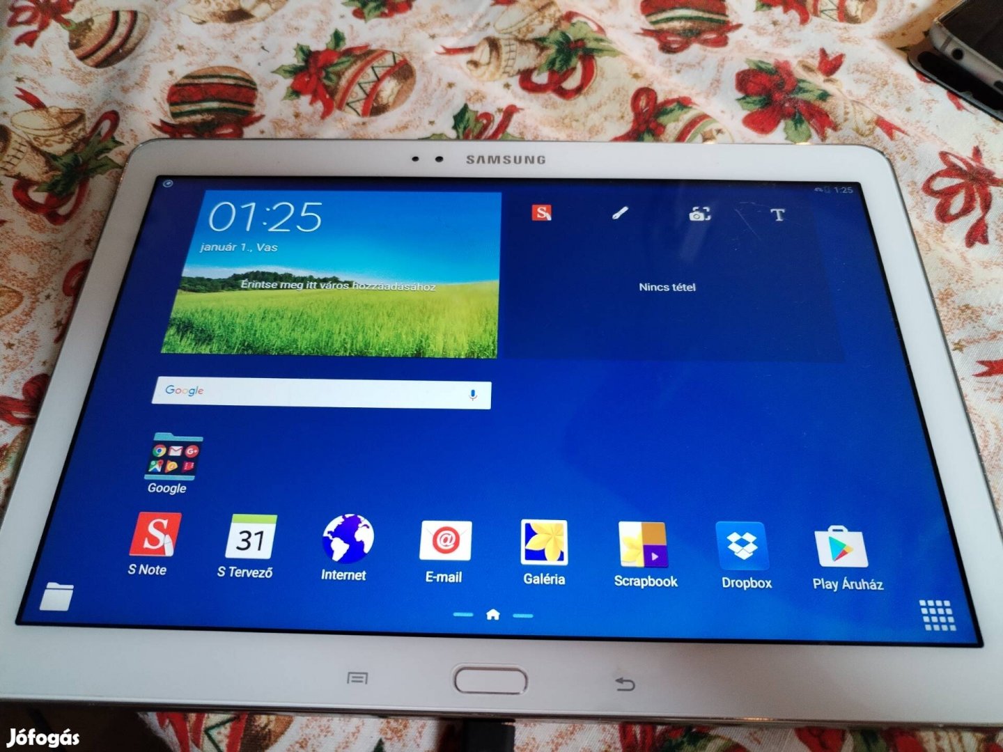 Samsung Galaxy note tab.10.1 colos.