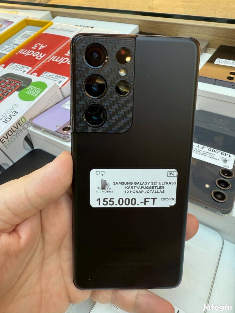 Samsung Galaxy s21 ultra jótállással