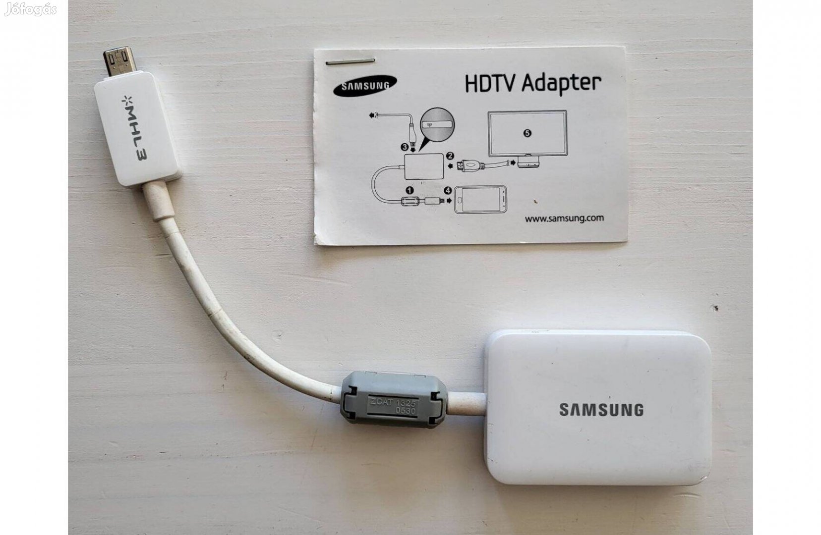 Samsung HDTV adapter, 11 tűs, fehér