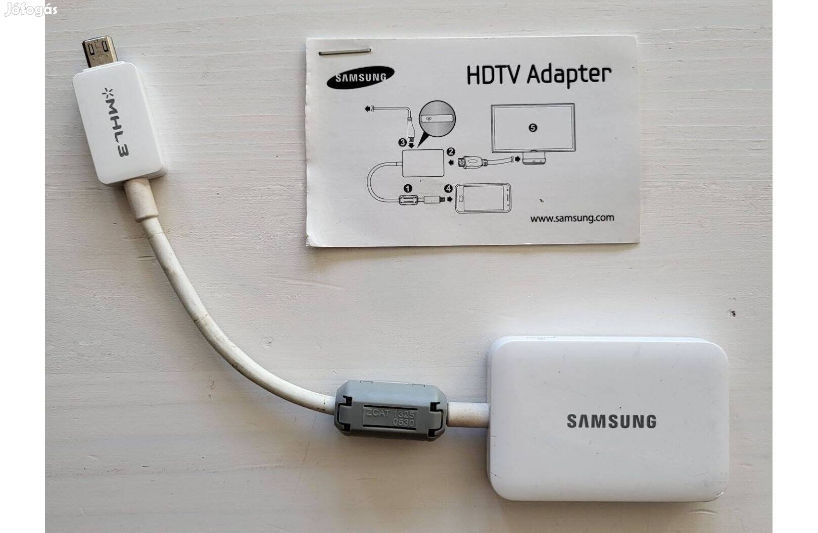 Samsung HDTV adapter, 11 tűs, fehér