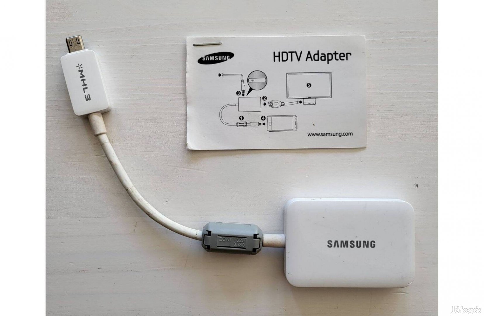Samsung HDTV adapter, 11 tűs, fehér